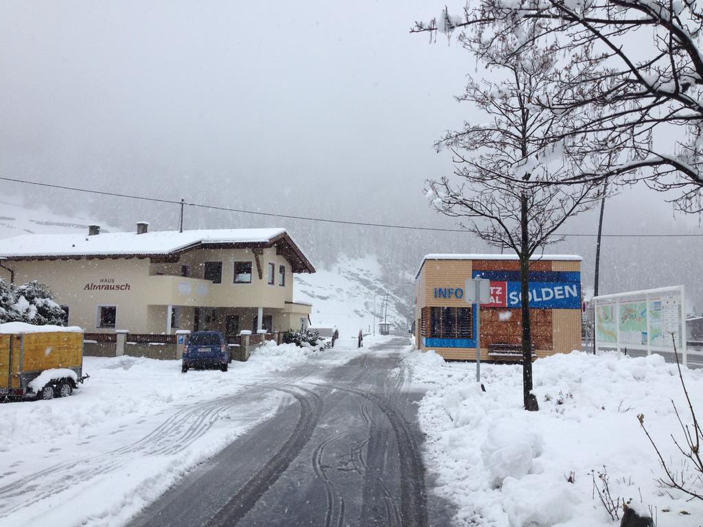 Apartmán Haus Almrausch Sölden Exteriér fotografie